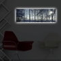 Wallity Lienzo Decorativo Iluminado con LEDs 30 x 90 cm Multicolor